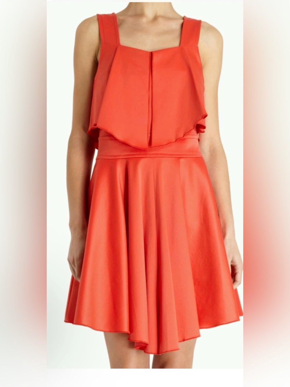 ICB Coral-Red Party Dress size 4
